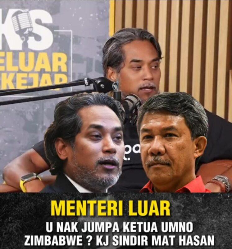 Khairy Jamaluddin masih simpan dendam kepada Tok Mat Hasan