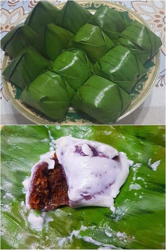 Resepi kuih koci pulut hitam