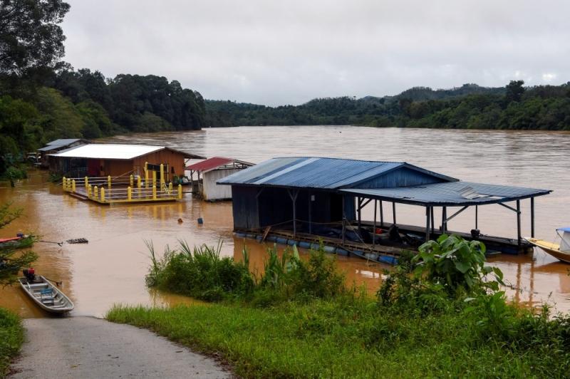 Four rivers in Kelantan exceed danger levels