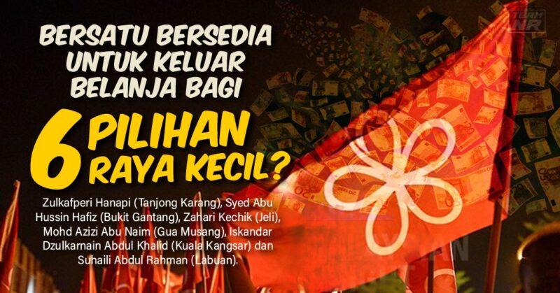 BERSATU bersedia untuk keluar belanja bagi 6 Pilihan Raya Kecil?