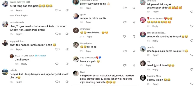 Gelagat Che Ta Raih Perhatian Ramai [VIDEO]