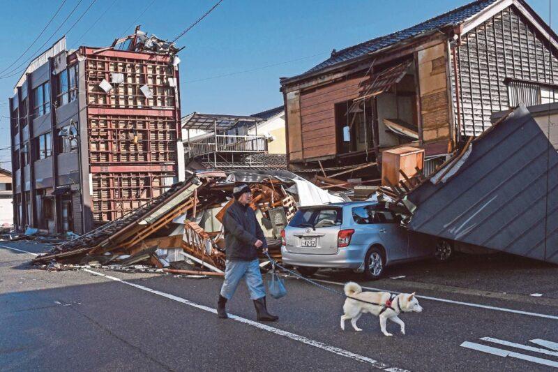 Korban gempa bumi di Jepun meningkat kepada 73