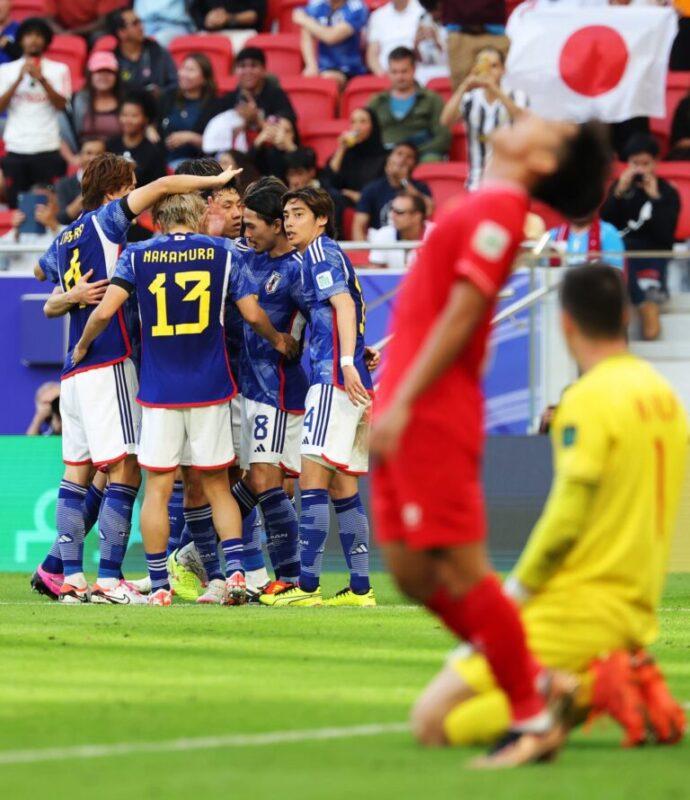 Jepun mula langkah kanan benam Vietnam dalam Piala Asia