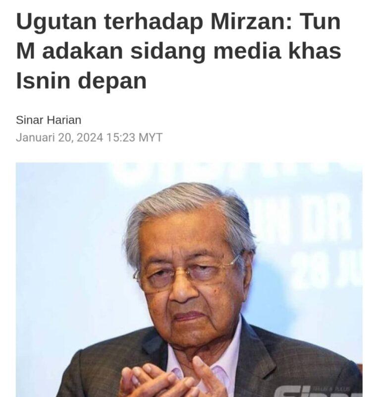 Kenapa Mahathir 'meroyan' bila anak disiasat SPRM?