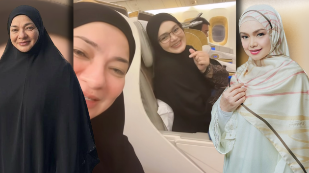 Noor Kartini Teruja Satu ‘Flight’ Dengan Siti Nurhaliza Pergi Umrah