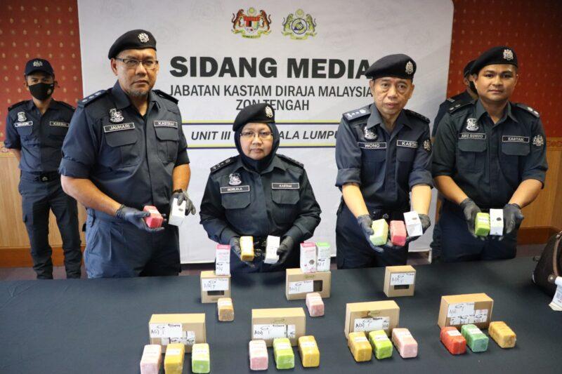 Warga Perancis ditahan seludup kokain 6.137 kilogram