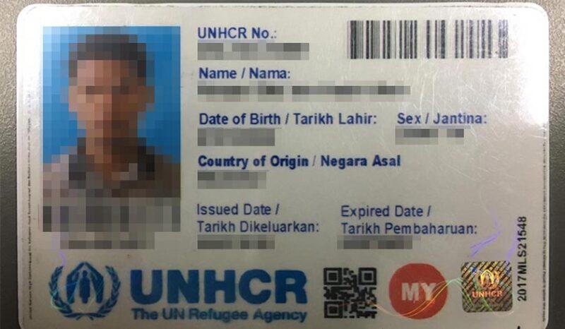 Guna kad UNHCR palsu