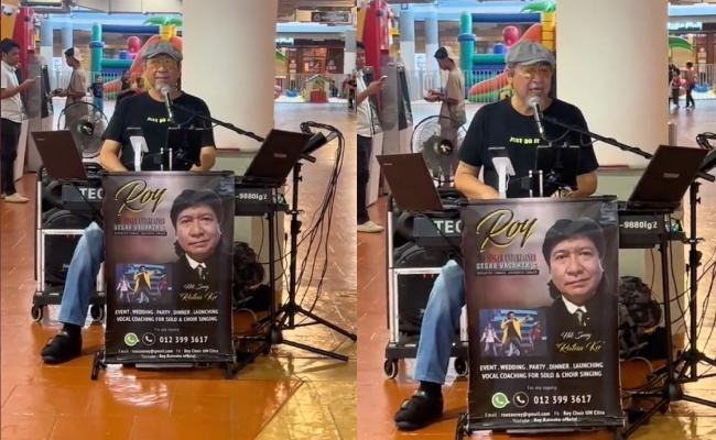 Roy ‘Busking” Sambil Nyanyi Lagu Dayang Nurfaizah, Netizen Komen [VIDEO] 