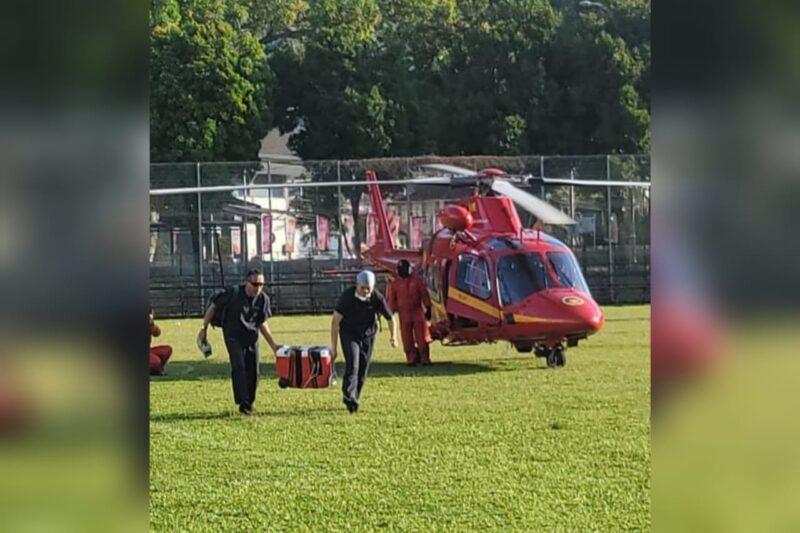 Bomba ‘terbangkan’ jantung dari Melaka ke HKL