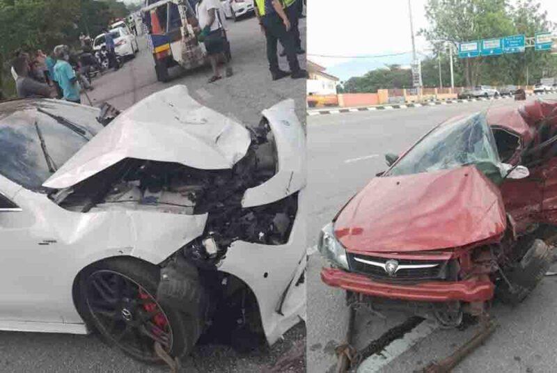 Bapa, bayi 11 bulan maut nahas tiga kereta