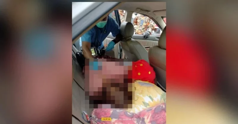 Wanita mati dalam kereta berkunci di parkir hospital