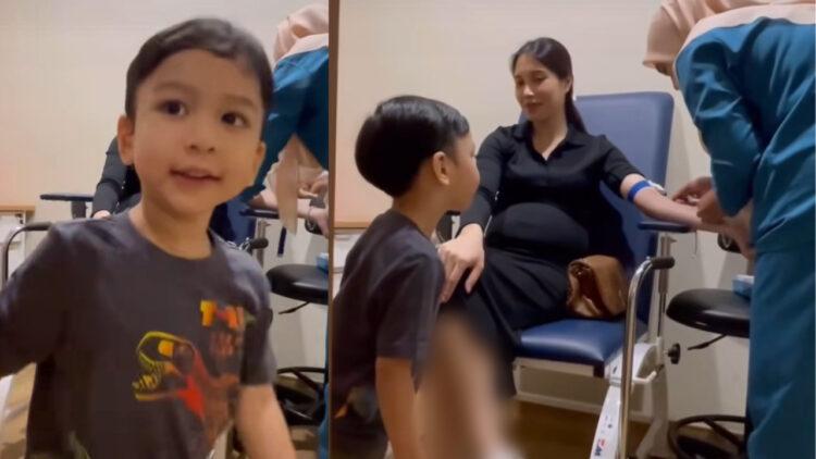 Isaac Raees Teman Zahirah Macwilson Pergi Check-Up Cetus Perhatian! [VIDEO] 