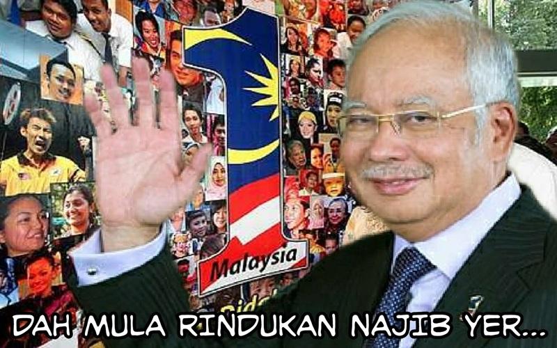 Dah Mula Rindukan Najib Yer