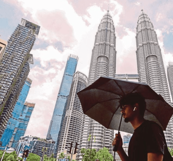 Cuaca panas lebih 35 darjah Celcius di Semenanjung,Sabah