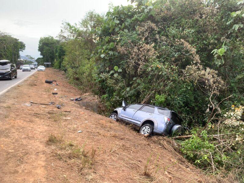 Tular kereta rempuh lori, pelajar wanita cedera parah