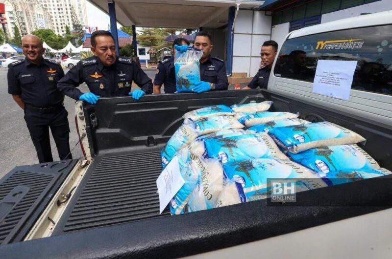 Penyeludup beras bawa masuk senjata, dadah dari negara jiran