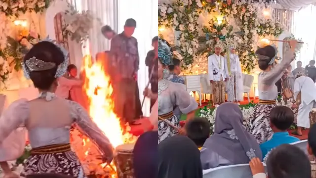 ‘Pelamin anganku’ disambar bunga api