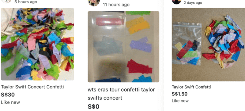 Memorabilia konsert Taylor Swift dijual RM530