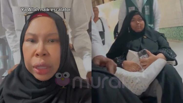 DSV & Cik B Naik ‘Wheelchair’ Di Mekah [VIDEO]