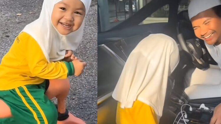 Gelagat Anak Maryam Raih Perhatian Ramai [VIDEO]