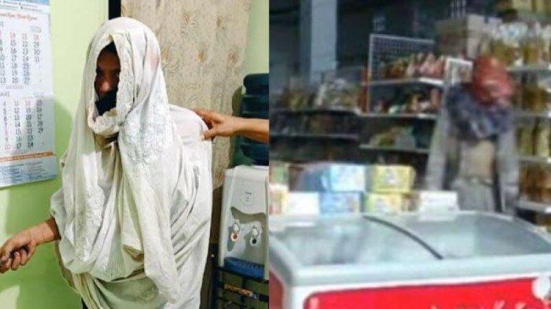 Polis berkas ‘pocong’ ceroboh pasar raya