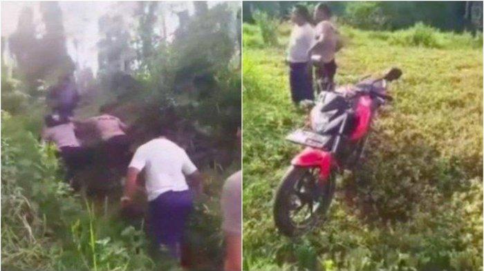 Penunggang motosikal ditemui tidur tepi kolam