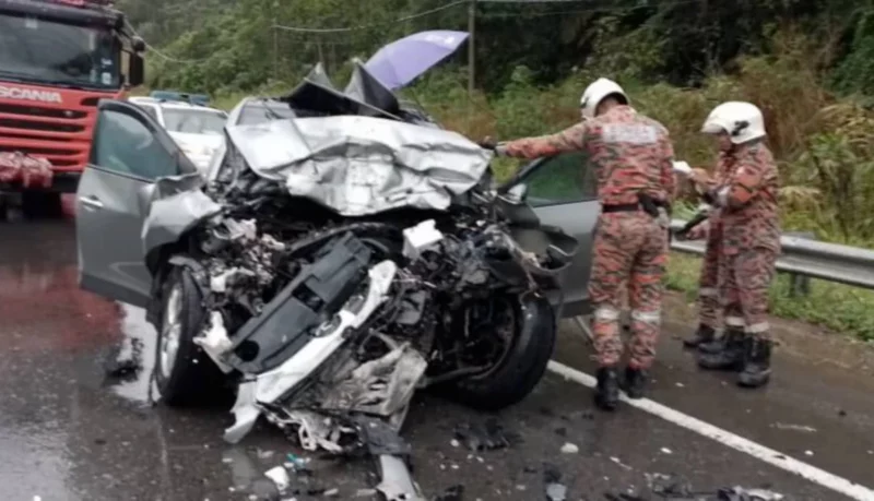 Ibu maut, anak parah kemalangan