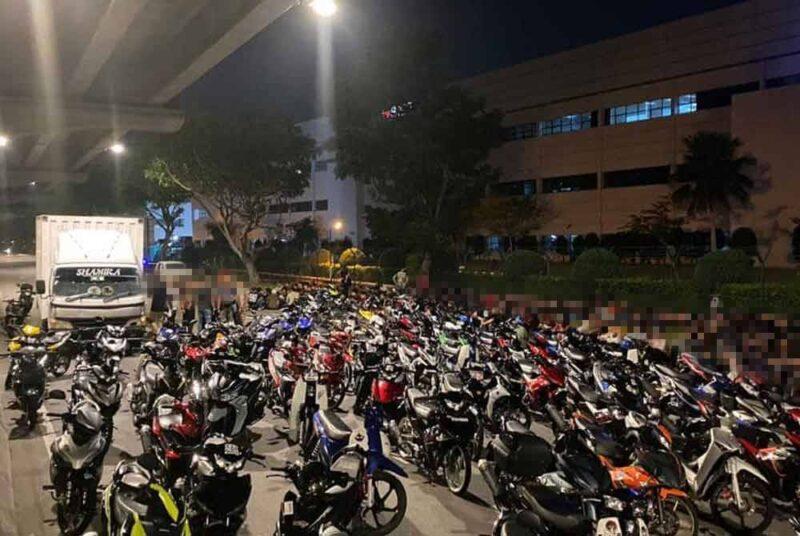 65 motosikal disita, 342 saman dikeluarkan dalam Operasi Samseng Jalanan
