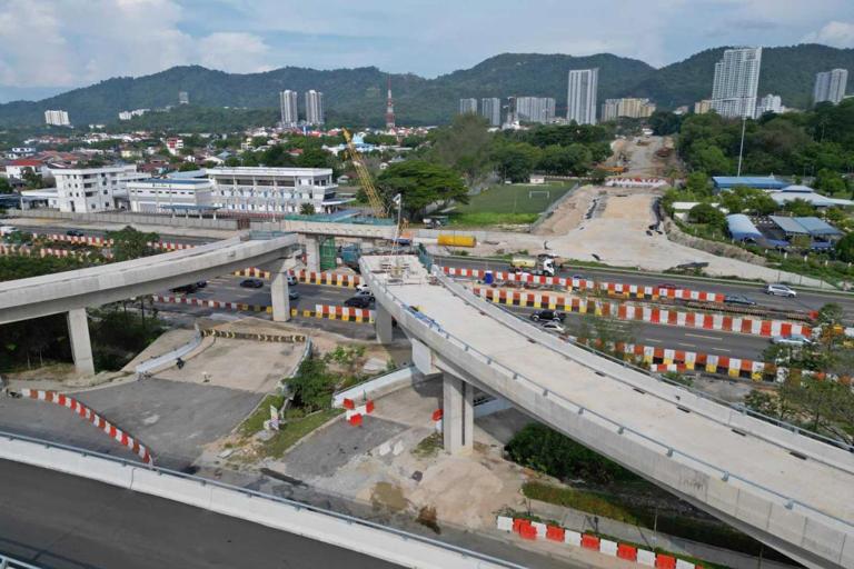RM850mil highway bypass project in Air Itam slapped with stop-work order