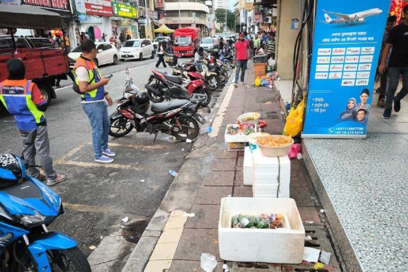 City Hall seizes unlicensed foreign business in Jalan Silang, Lebuh Pudu