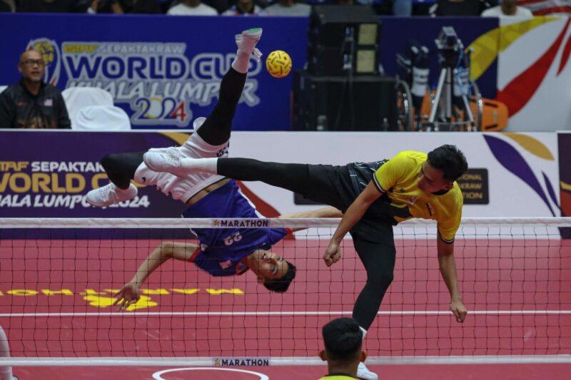 Skuad sepak takraw negara lulus ke suku akhir