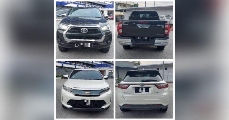 Geng curi Toyota Hilux di Negeri Sembilan tumpas