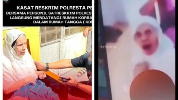 Anak seret, belasah ibu minta dibawa ke Gunung Marapi