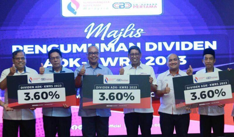 Co-opbank Pertama umum dividen ADK-KWRS, 3.6 peratus