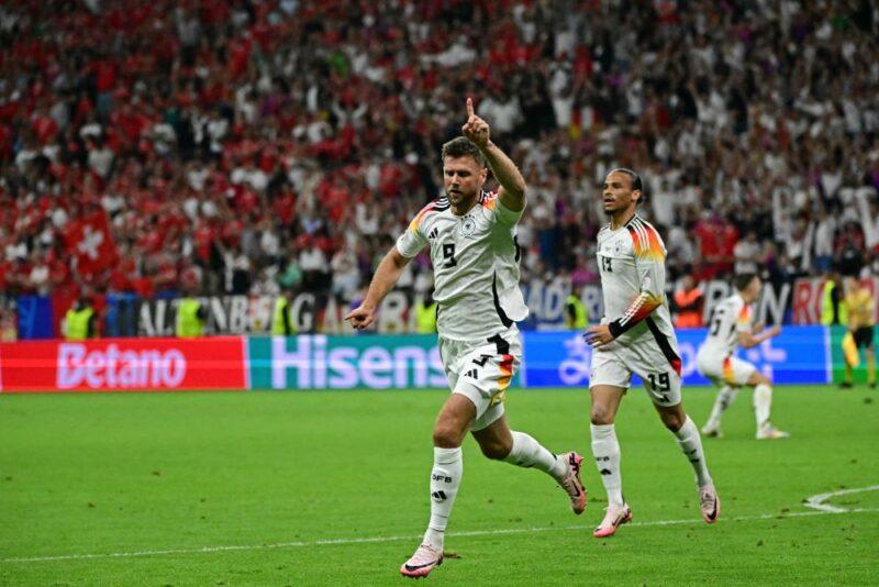 Euro 2024: Jerman juara Kumpulan A selepas seri 1-1 dengan Switzerland