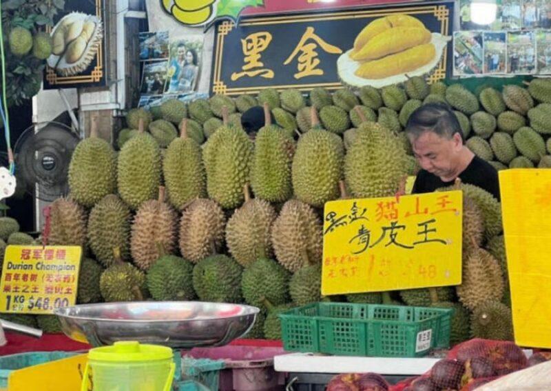 Durian Tupai King dijual RM201 satu kilogram