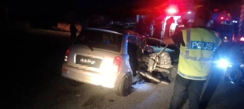 Lelaki maut nahas Perodua Kelisa bertembung Myvi
