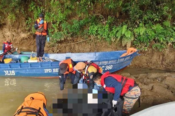 Mayat mangsa bot karam Belaga ditemui, seorang masih hilang