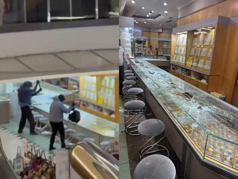 Penyamun kedai emas RM3.2 juta di Kajang masih dikesan