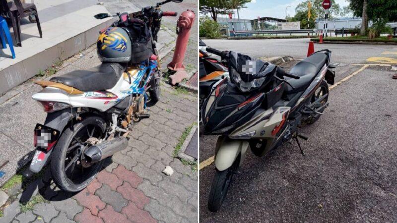 2 lelaki curi motosikal ditahan polis