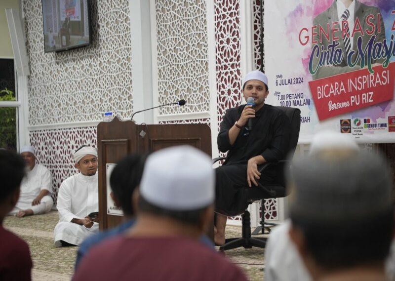 PU Riz Jadi Duta Program Wakaf Di Masjid, Bantu Asnaf