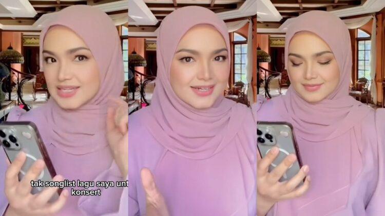 Siti Nurhaliza Dedahkan Senarai Lagu Untuk Konsertnya [VIDEO] 