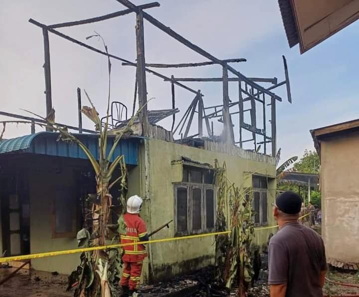 Jeritan anak saudara selamatkan ibu tunggal terperangkap kebakaran