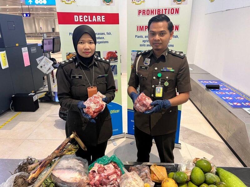 Daging korban untuk sedekah kena rampas