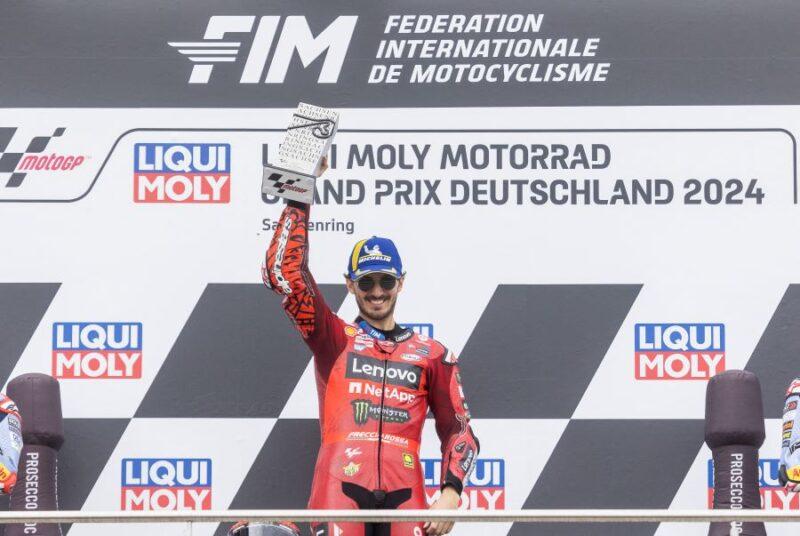 MotoGP: Bagnaia tawan Litar Sachsenring