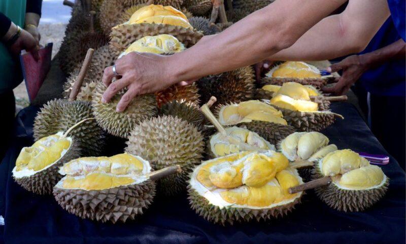 Pancing durian harga RM30 seorang, bila makan jadi RM60