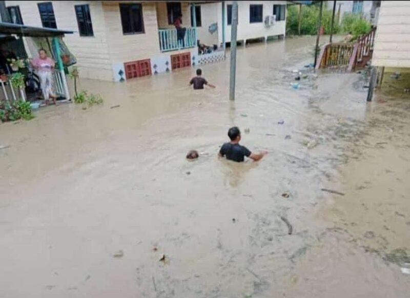 Kota Kinabalu, Penampang dilanda banjir
