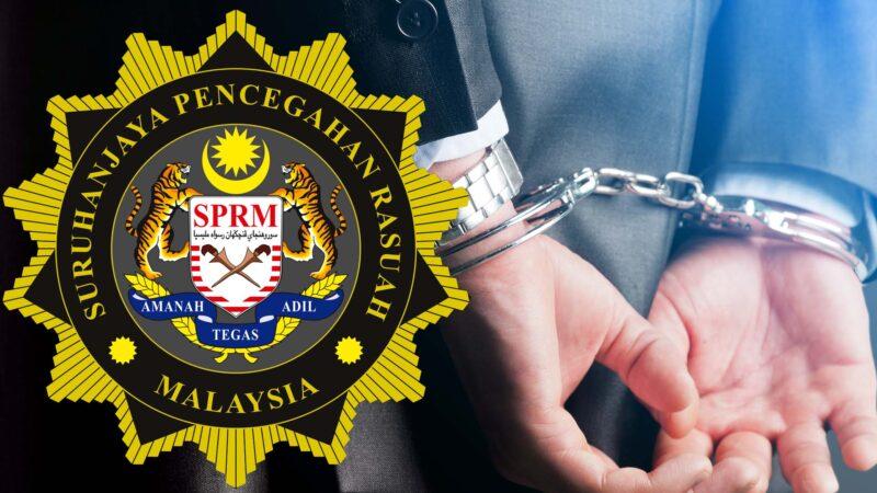 Anggota penguat kuasa ditahan, minta suapan RM60,000