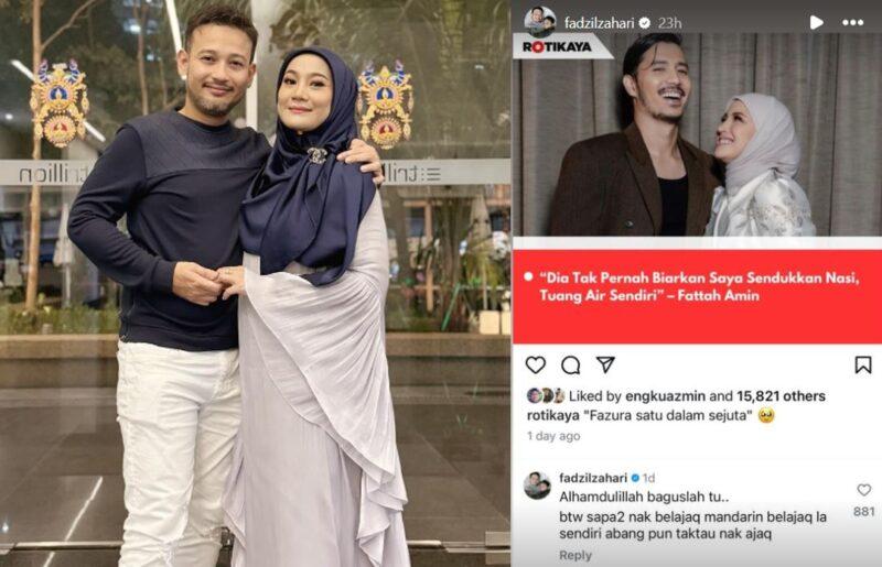 Fattah Amin Dapat Layanan Istimewa Oleh Fazura