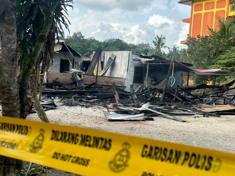 Tiga sekeluarga maut: Lelaki bakar rumah di Pagoh diberkas